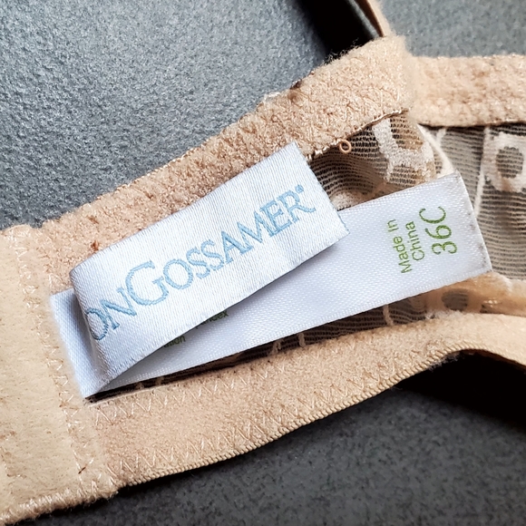 OnGossamer Underwire Unlined Bra 36C - Picture 10 of 11